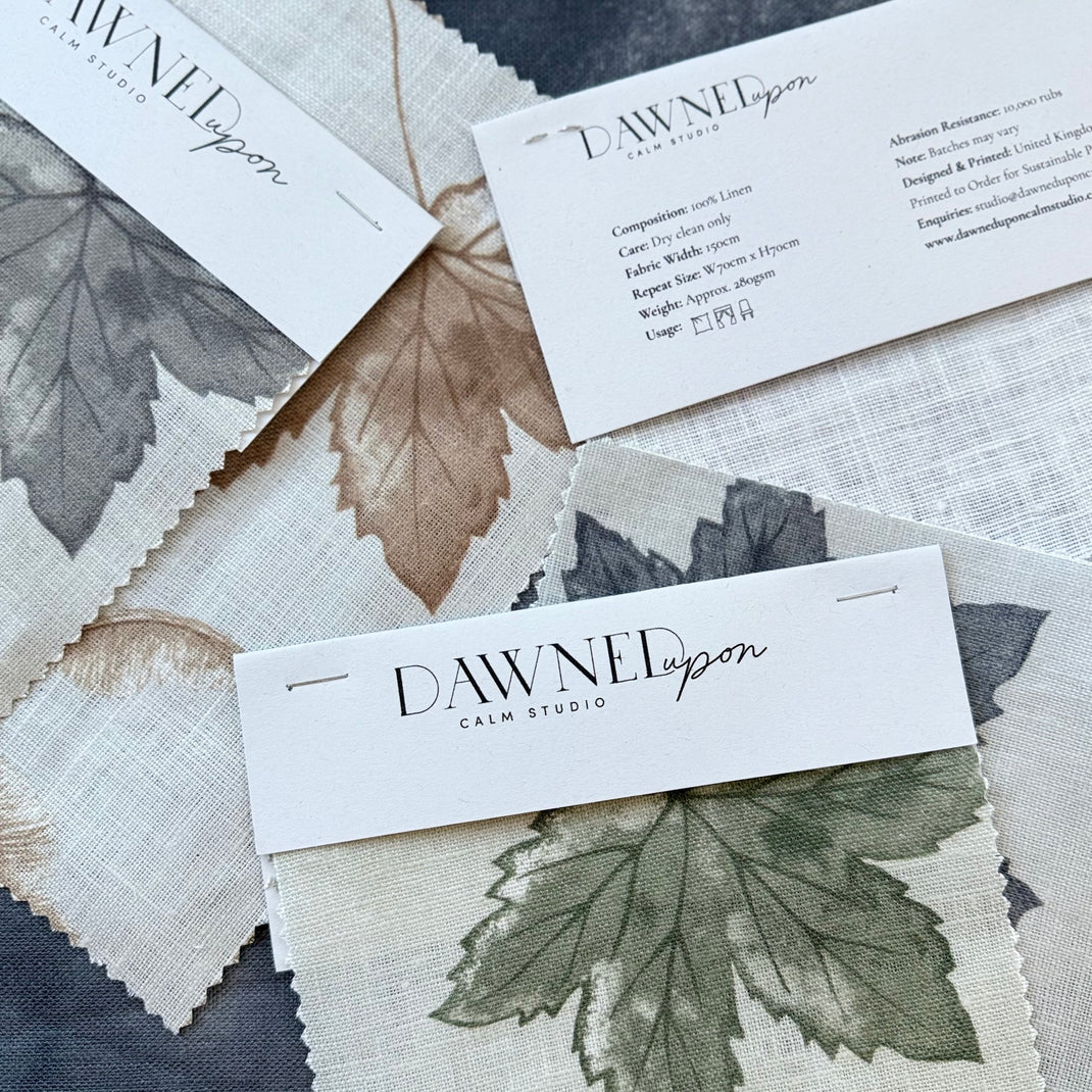 FABRIC SAMPLES – DawnedUpon Calm Studio